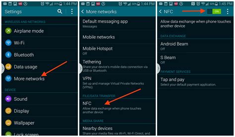 galaxy s5 nfc reader|how to turn on nfc samsung.